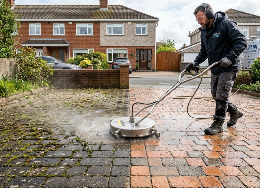 Commercial & Driveway Power Washing - HandyManDirect.ie Dublin